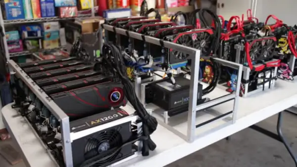 crypto mining rigs