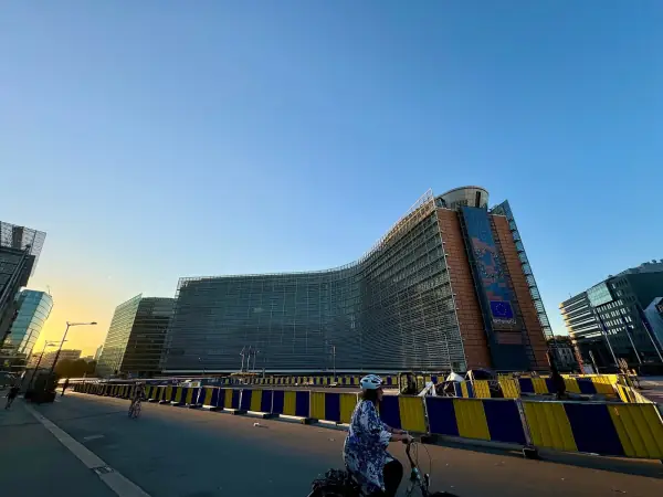 Berlaymont building, European Commission headquarters in Brussels