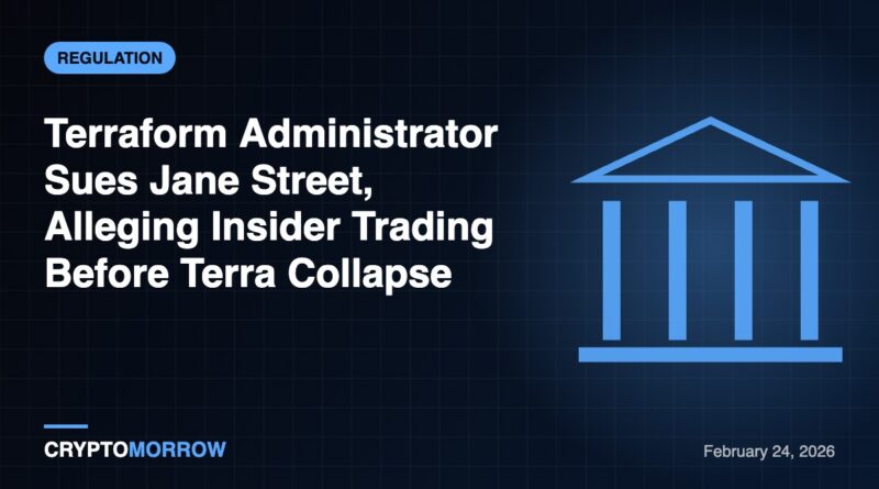 Terraform Administrator Sues Jane Street, Alleging Insider Trading Before Terra Collapse