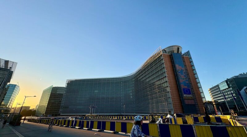 Berlaymont building, European Commission headquarters in Brussels